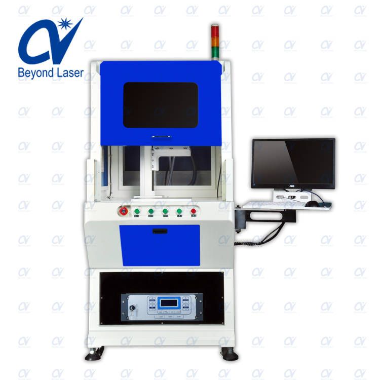 5W紫外激光打標(biāo)機帶罩子正面