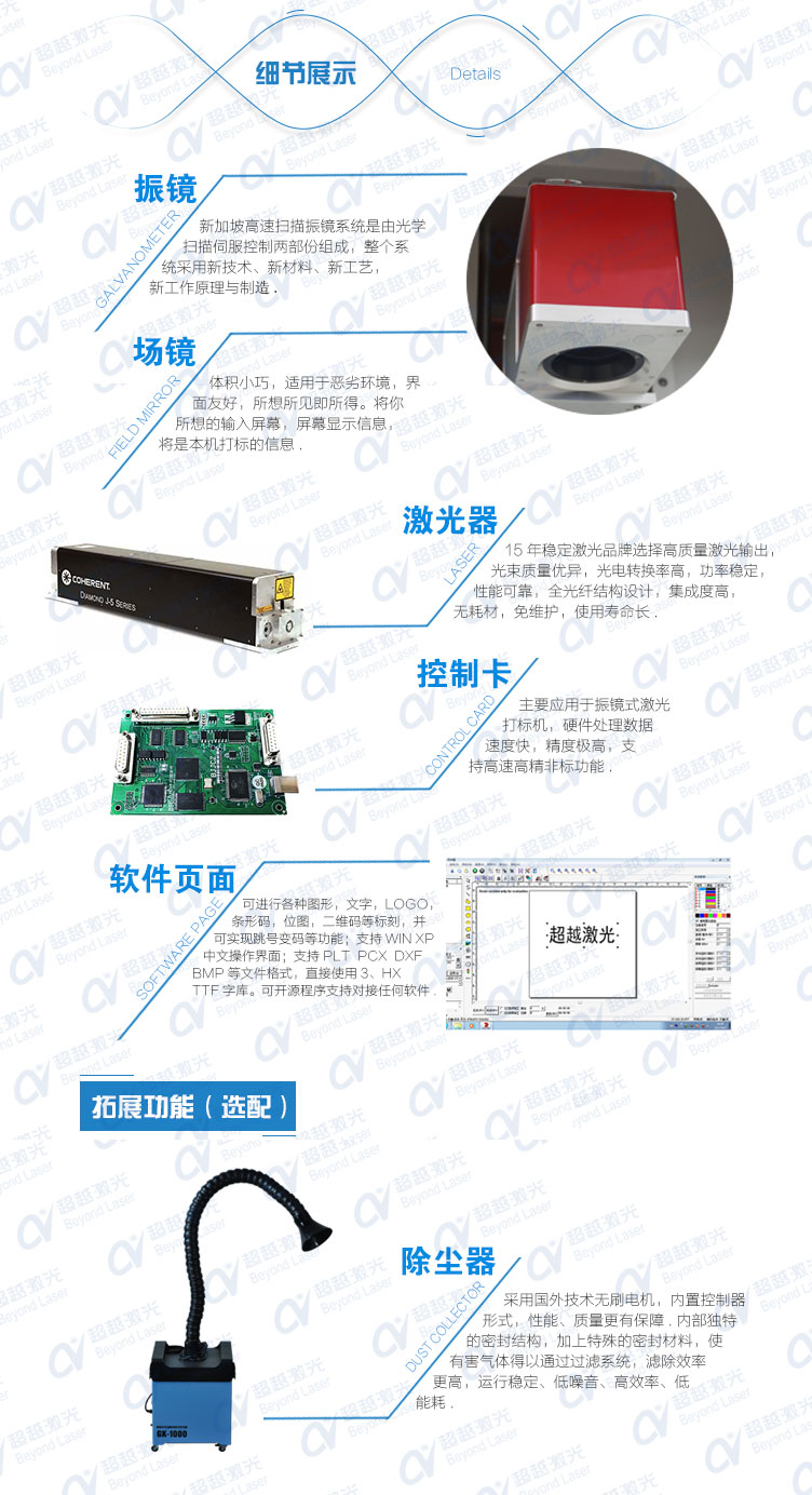 三維動態(tài)激光打標機（細節(jié)展示）